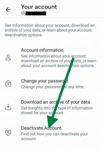 How do I delete my Twitter account on Android/iOS?