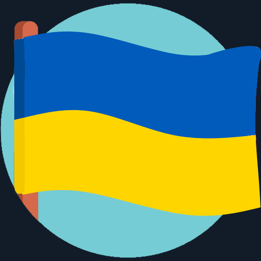 ukrainian flag icon